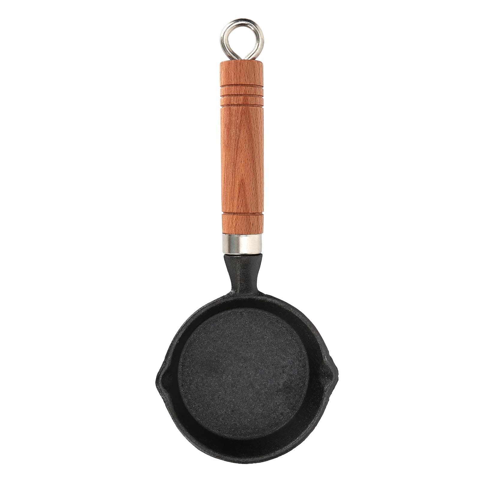 Egg Pan Nonstick Paint Coating Scald Proof Handle Cast Iron Antirust Omelette Pan for Fried Egg Hot