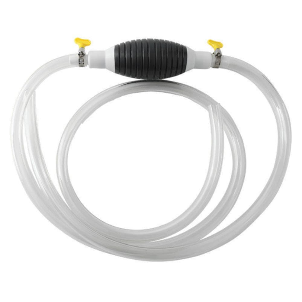Siphon Pump for Gasoline Water Hand Fuel Pumps Portable Manual Fuel Transfer Pump with 1.5m Hose multicolour
