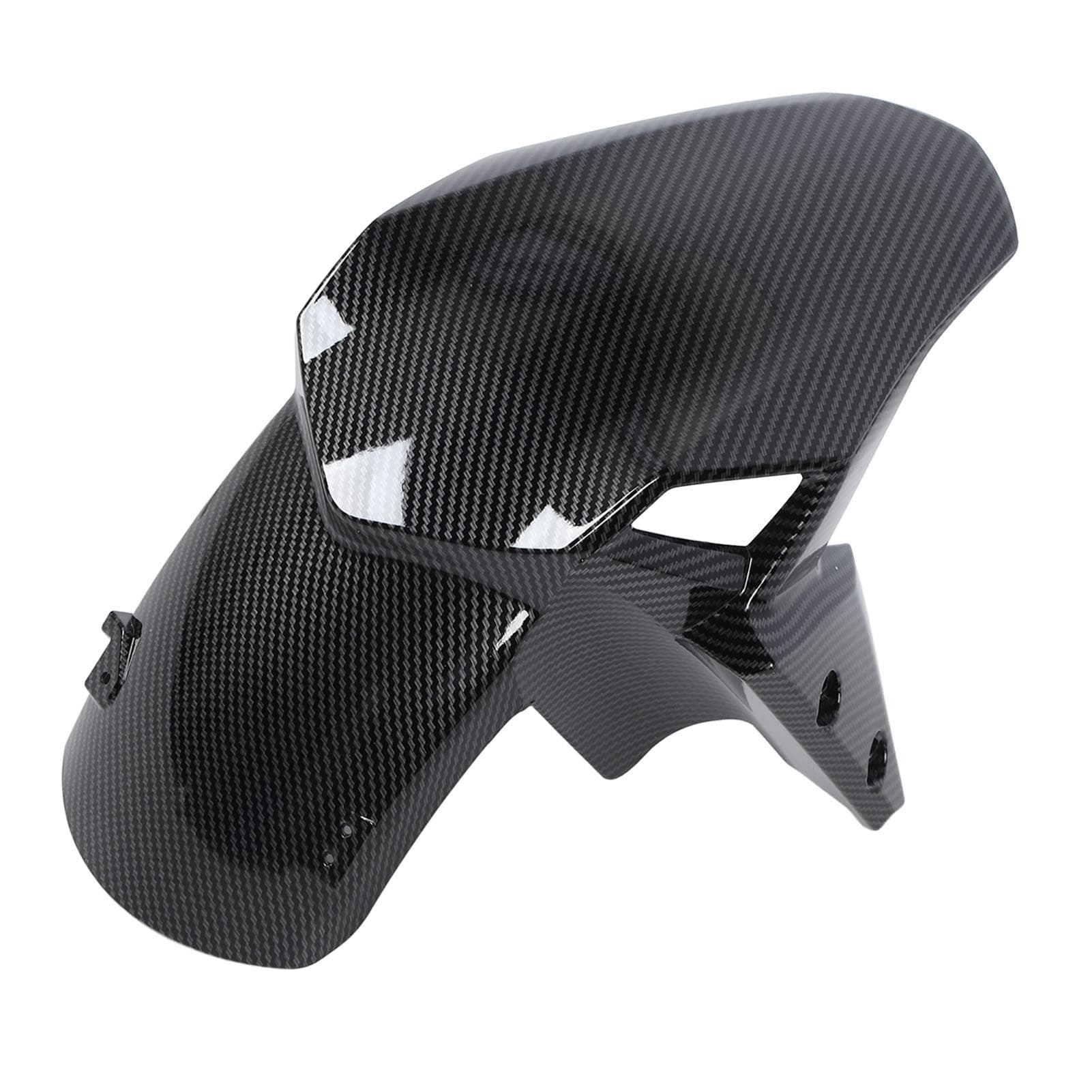 Motorcycle Front Splash Guard Carbon Fiber Style Front Wheel Mud Flap Cover for Z900 2017 to 2022