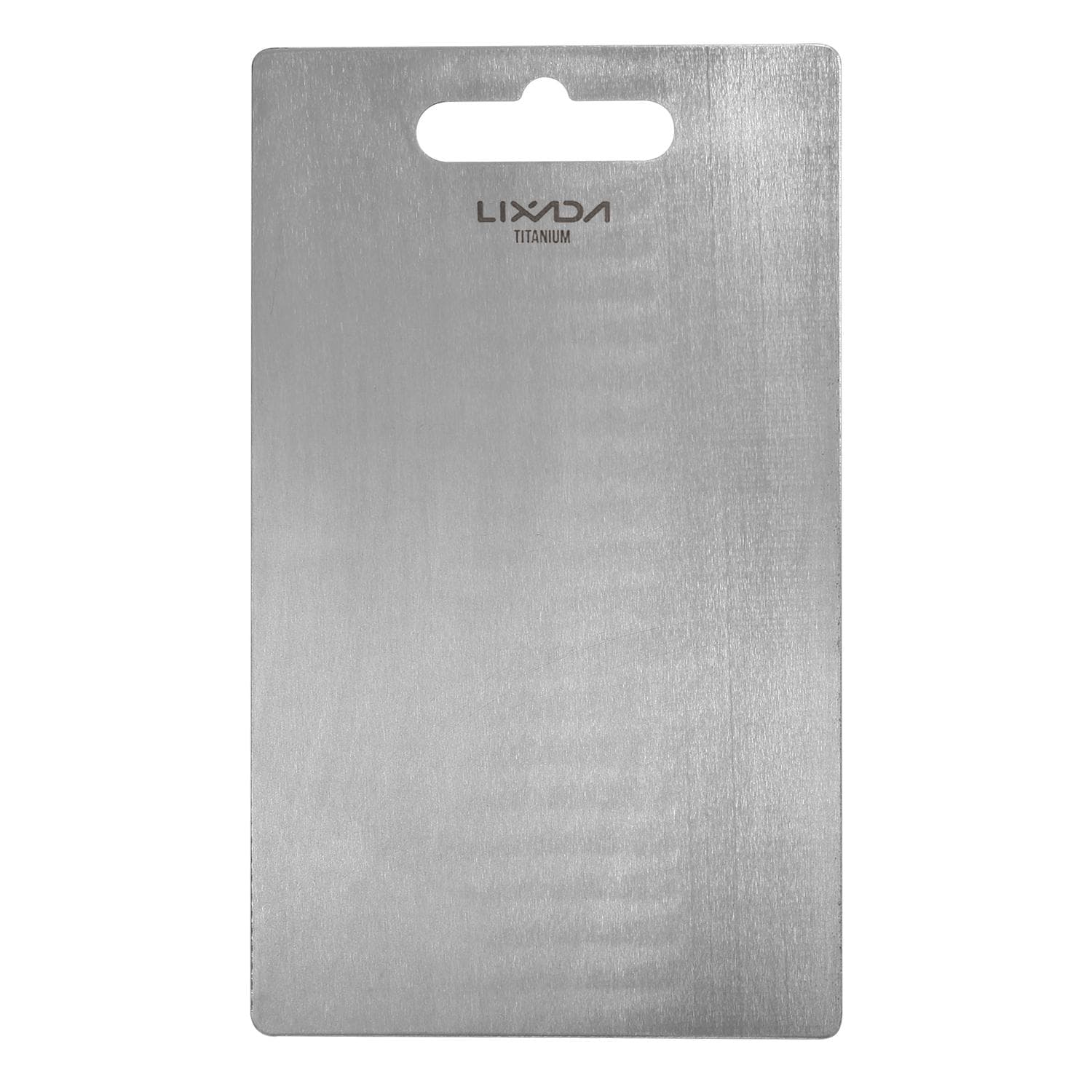Lixada 1.8MM Thick Titanium Cutting Board for Home Kitchen Cooking Outdoor Camping Hiking S