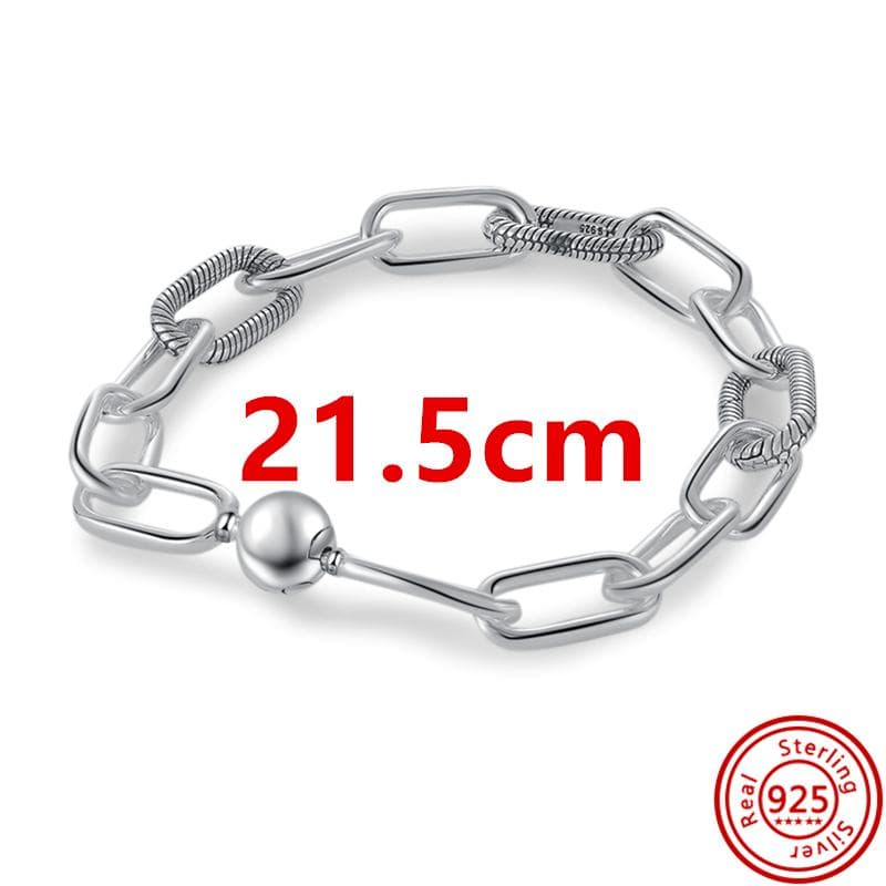 New Me Series Two-ring Connector Links Lucky Mini Charm Beads Fit Original Me Bracelet&Necklace Women Jewelry Gift