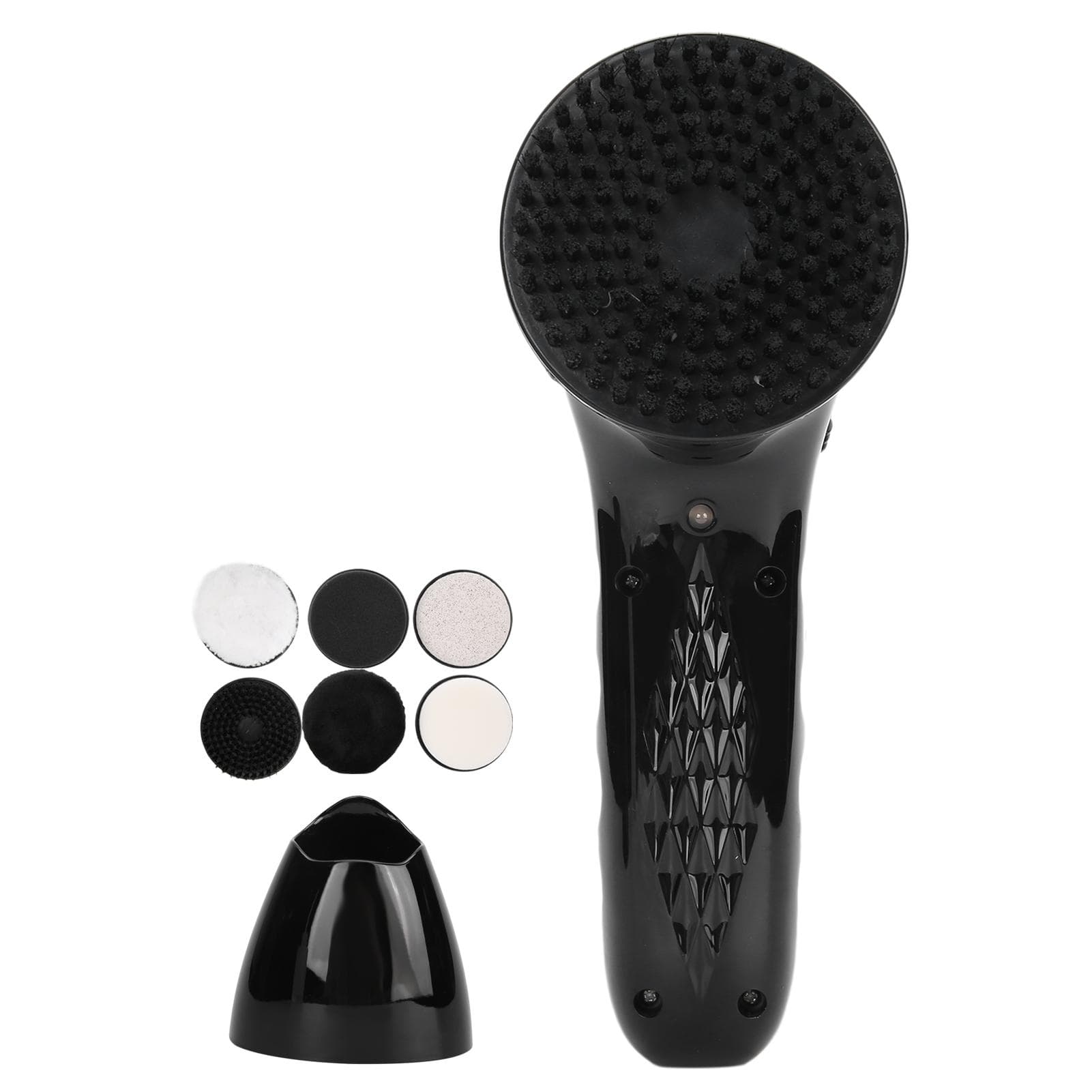 Electric Shoe Polisher Rechargeable Shoe Cleaning Leather Care Portable Handheld Shoe Shine black