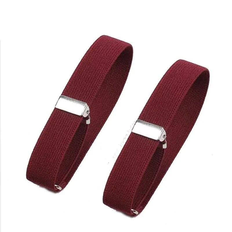 1 Pair Elastic Armband Shirt Sleeve Holder Fashion Adjustable Arm Cuffs Bands For Party Wedding Clothing Accessories