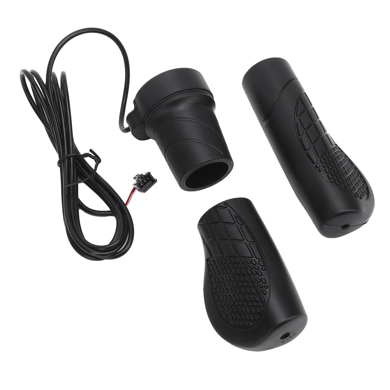 Electric Bike Half Twist Throttle with SM Connector Sensitive Speed Control 12V to 72V for 22.2mm