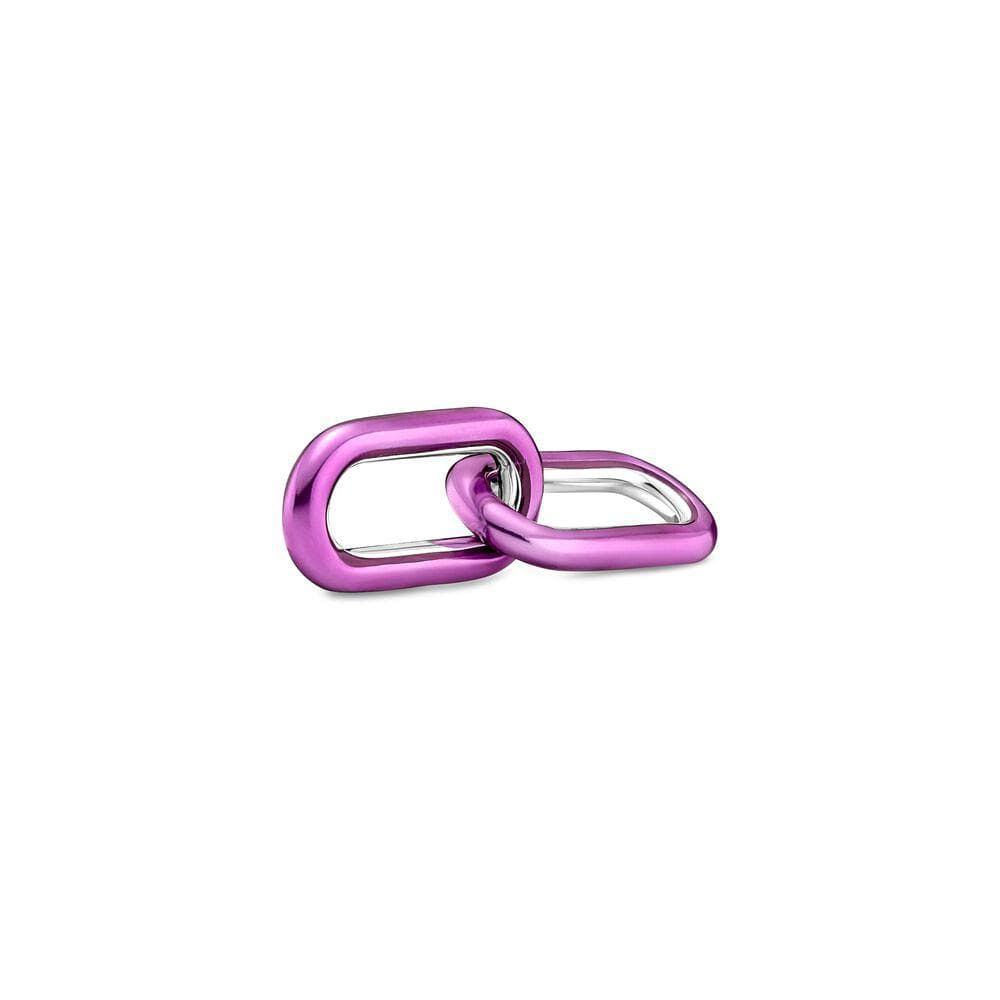Sterling Silver ME Single Link Charm for Fashion Brand Bracelets DIY Women Birthday Jewelry Gift