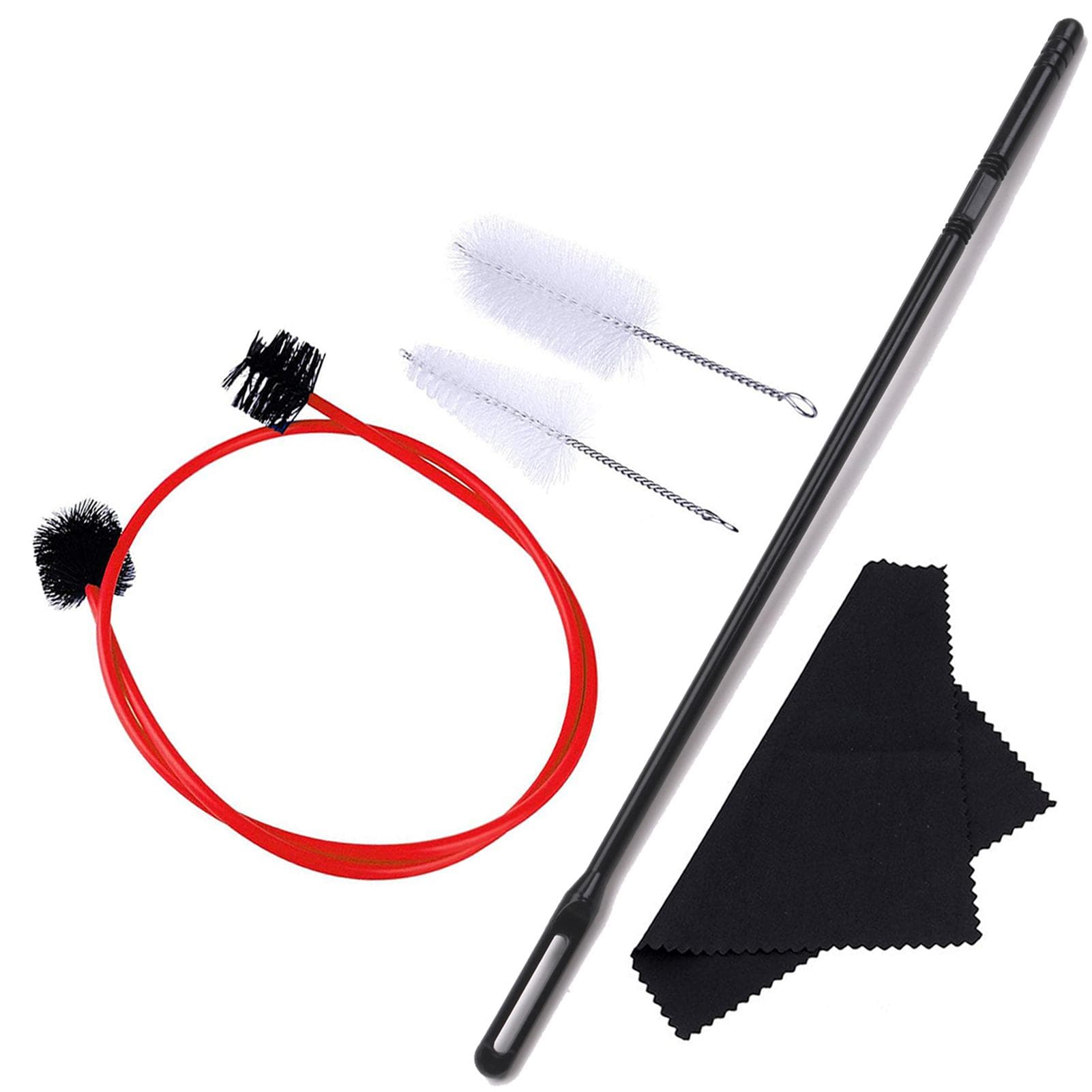 Trumpet Maintenance Cleaning Care Kit Set Including Mouthpiece Brush Valve Brush Flexible Snake multicolour