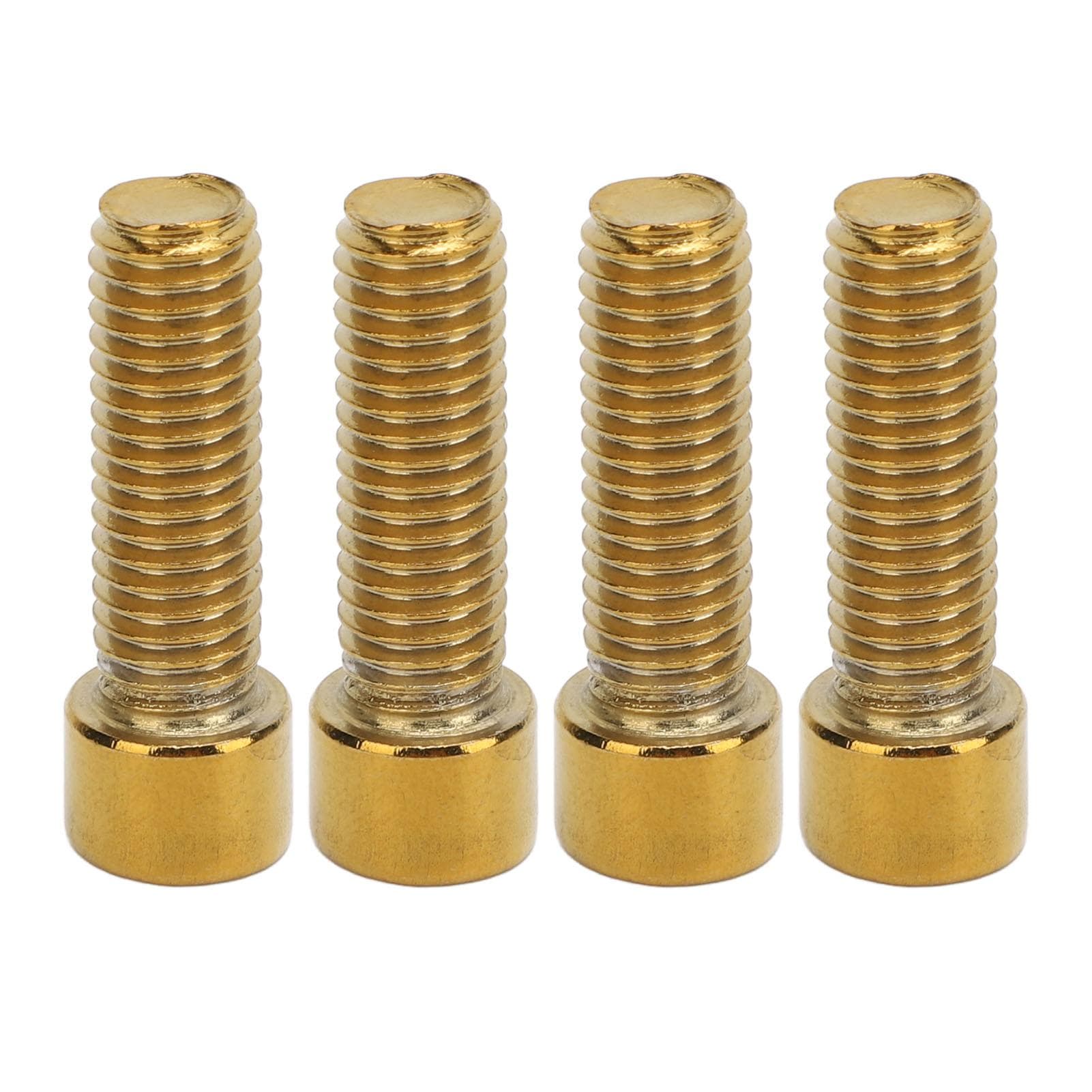 4 Pack M8 X 32mm Motorcycle Handlebar Bolt High Hardness Stainless Steel Anodized Replacement for