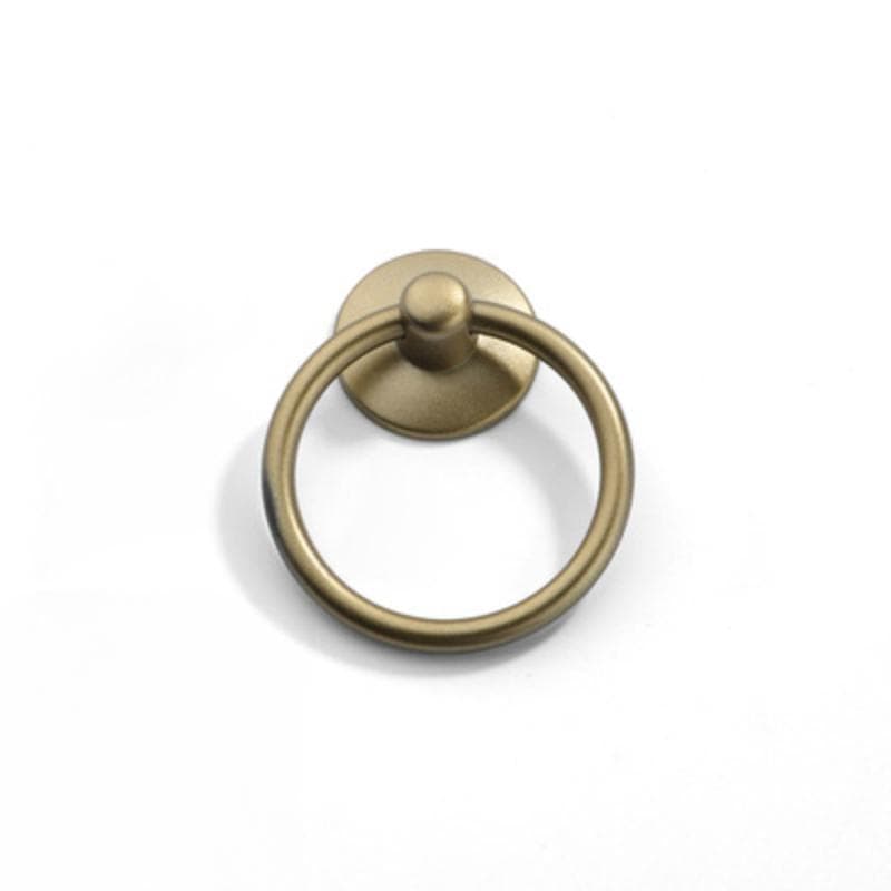 1pc Vintage Round Ring Furniture Door Pull Handle Alloy Cabinet Dresser Drawer Knobs Handle Cupboard For Jewelry Box Door Ring gold