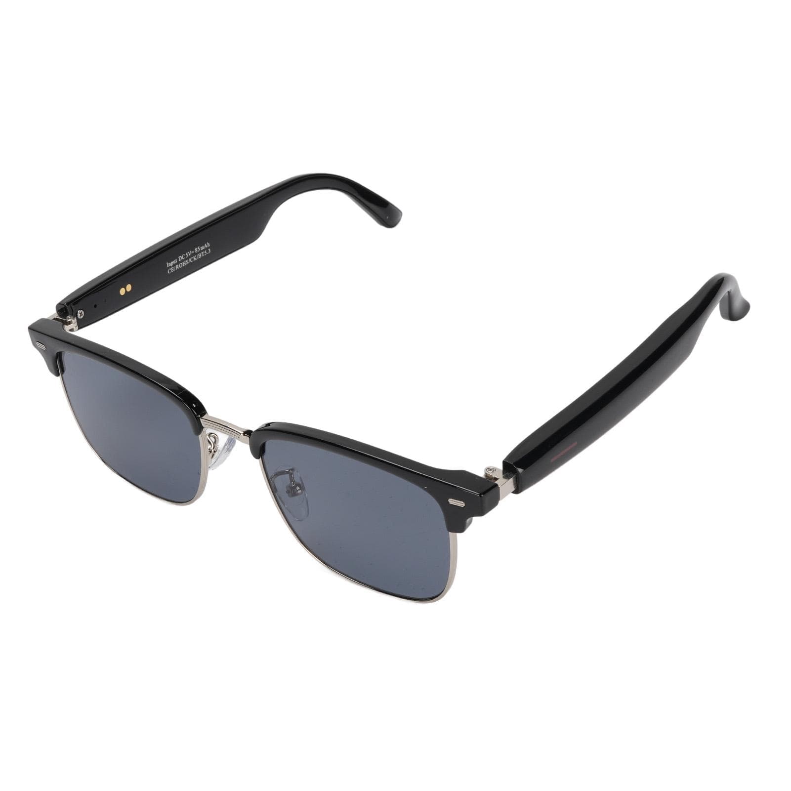 Smart Glasses Bluetooth Real Time AI Translation Glasses Supports 100 Languages with Mic Speakers
