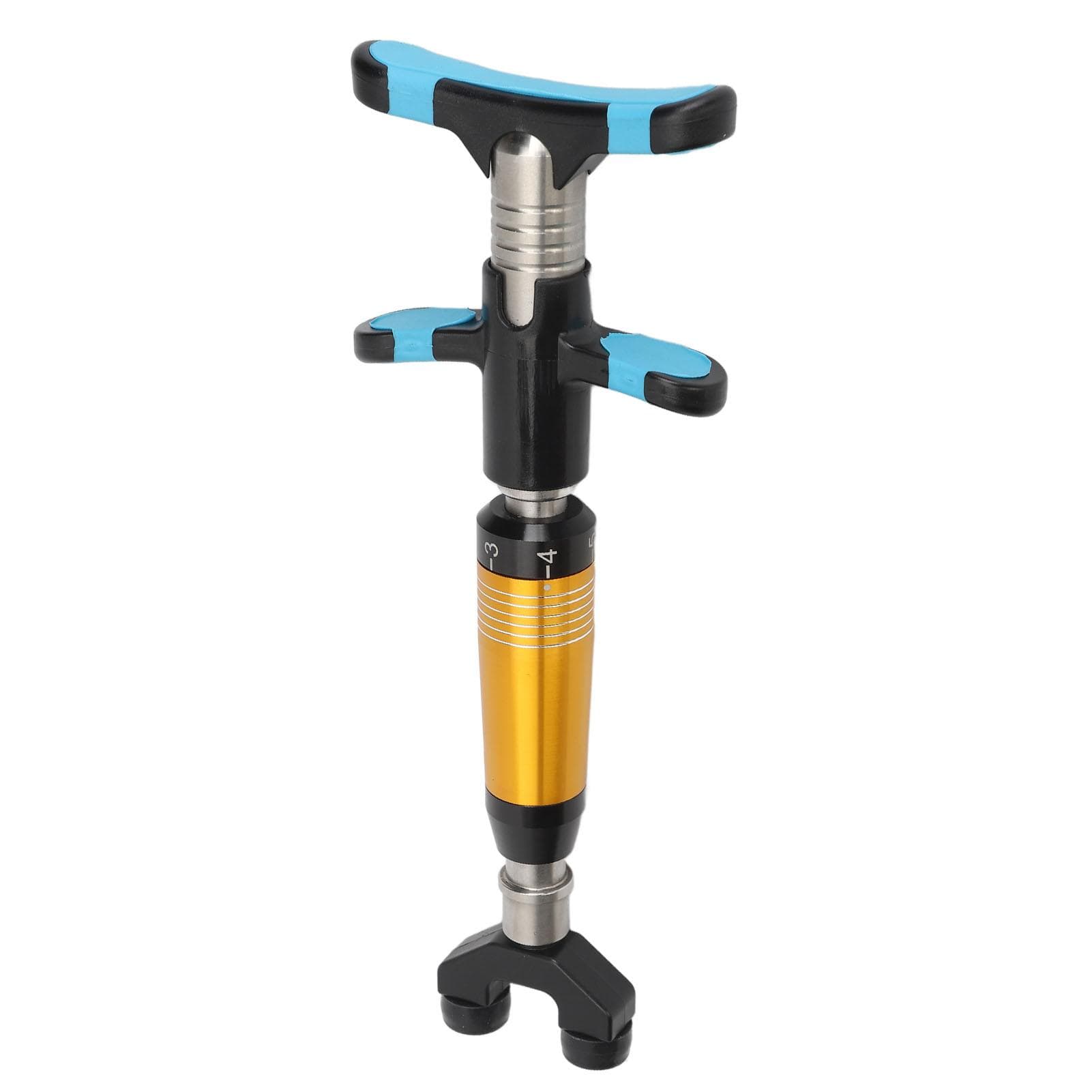 Manual Spine Adjust Tool 6 Strength 4 Heads Stainless Steel Chiropractic Adjusting Tool for
