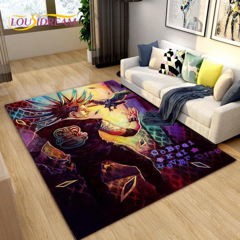 Cobra Kai Amanda TV Karate Area Rug Large,Carpet Rug for Living Room Bedroom Sofa Doormat Decoration,Kid Play Non-slip Floor Mat 70x100cm