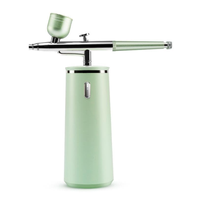 Oxygen Injection Instrument Facial Special Hydration Instrument Nano Sprayer Beauty Instrument Oxygen Injection Instrument Beauty Hydration Instrument green