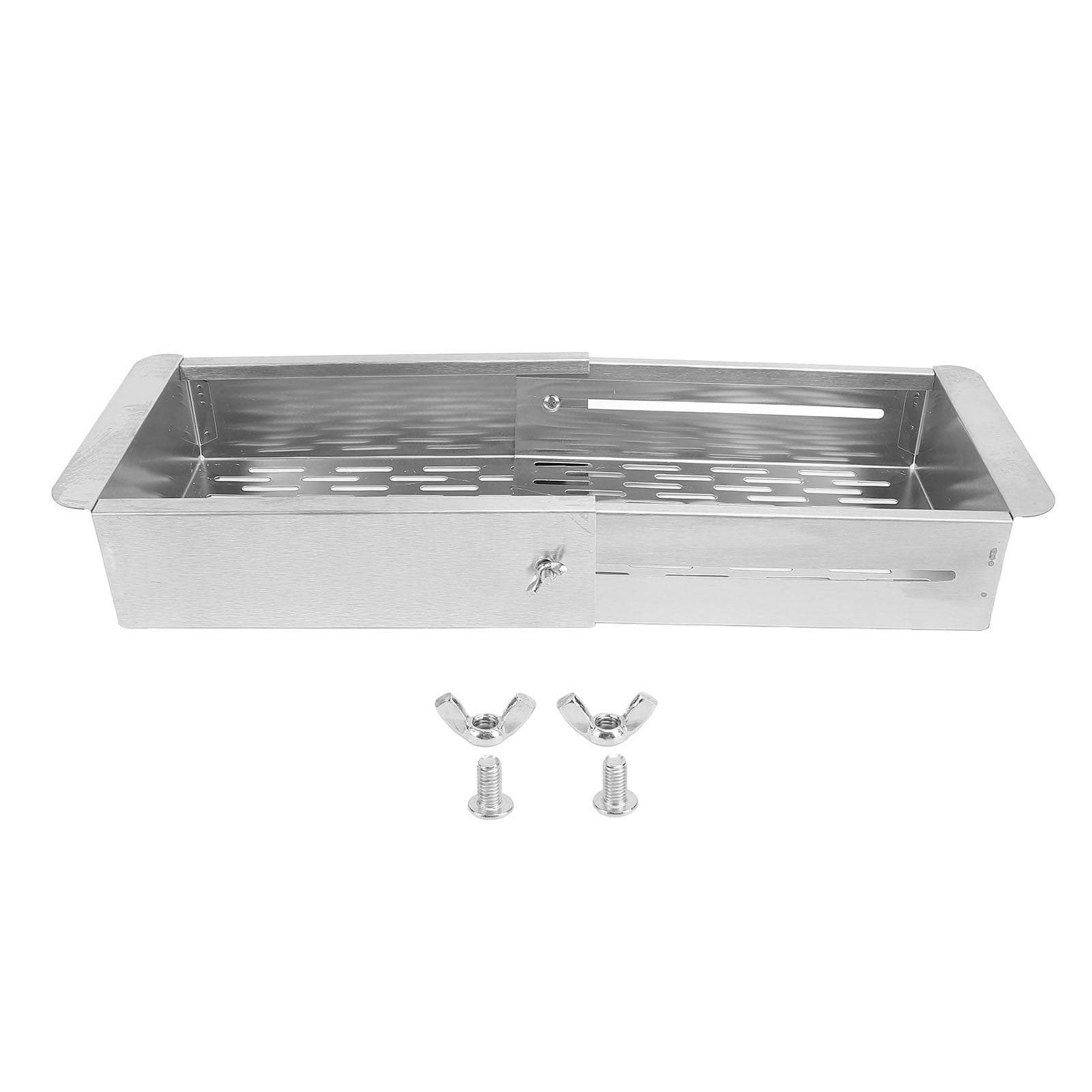 Sink Dish Drying Rack Retractable 304 Stainless Steel Space Saving Dish Sink Drainer for Vegetable