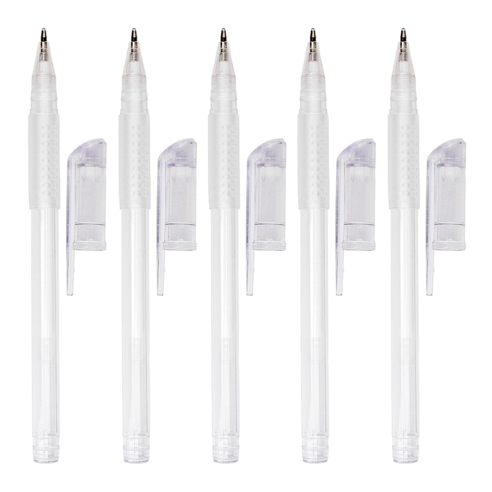 10pcs Beauty Positioning Marker Washable Tattoo Skin Eyebrow Microblading Marker Pen White white