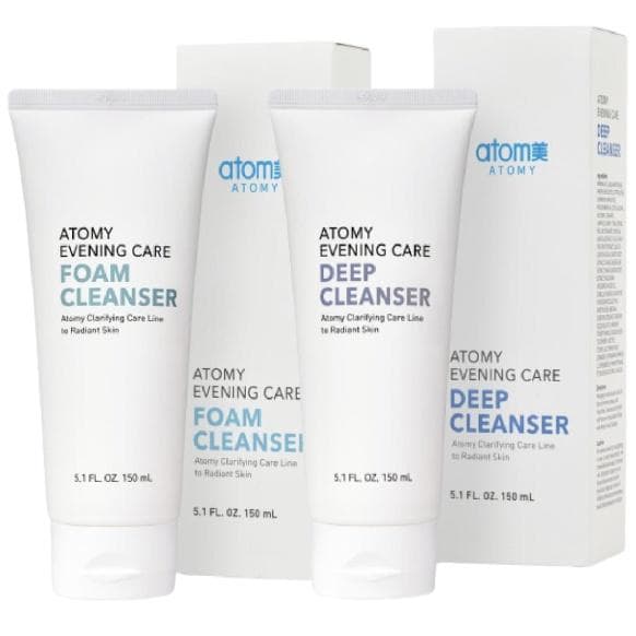 Atomy Foam Cleanser Evening Care 150ml 150ml x 2 white