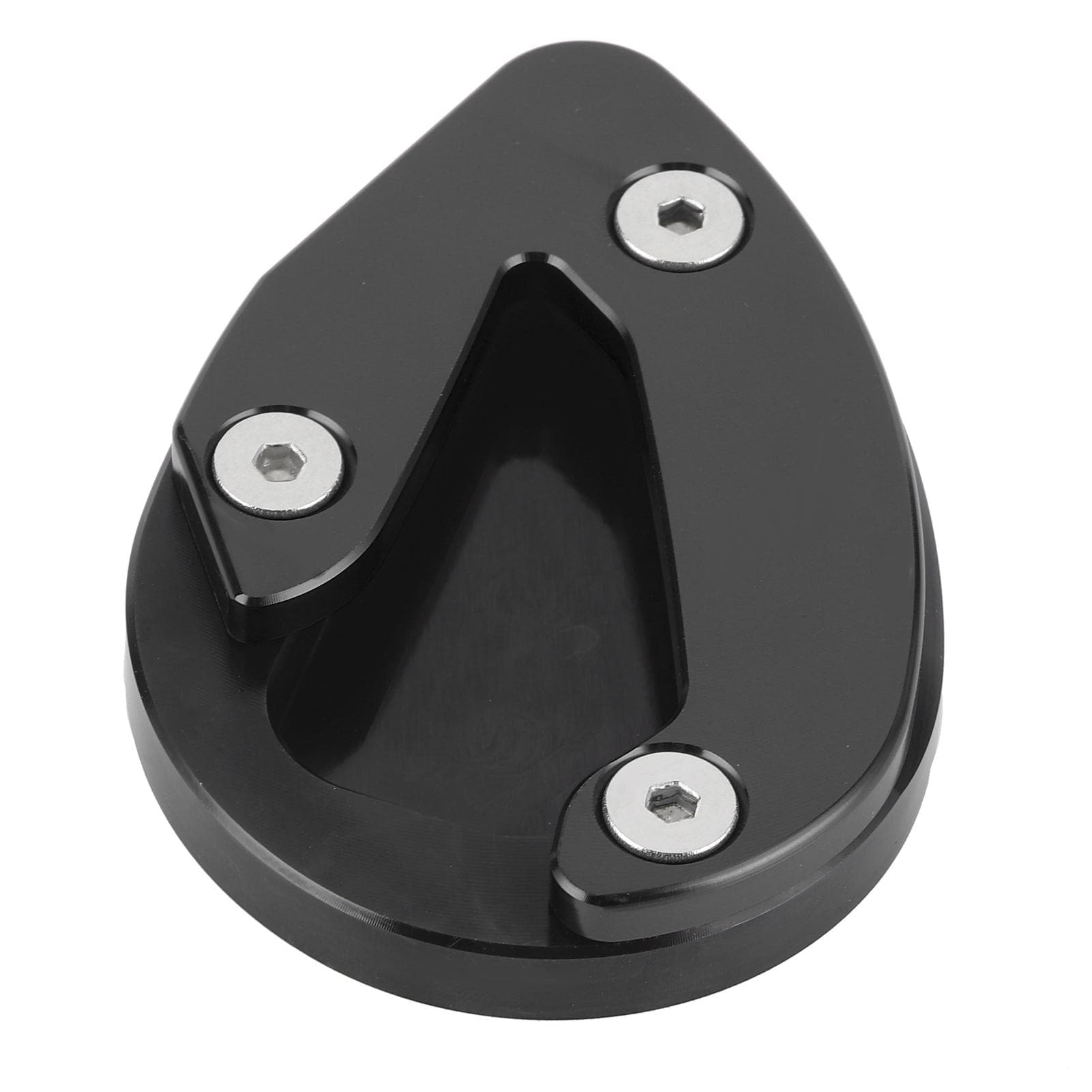 Motorbike Kickstand Sidestand Extension Enlarger Pad Fit for DUCATI 1199 1299 PanigaleBlack black