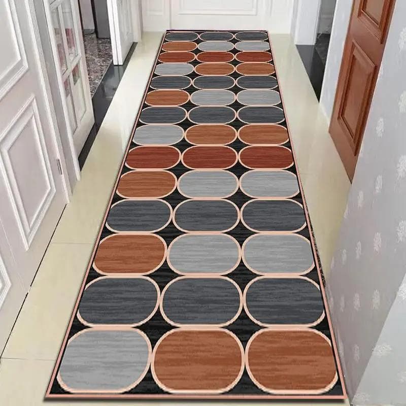 Household Long Corridor Carpet European Style Entrance Hall Floor Mats Carpet Living Room Hotel Stairs Large Area Rugs Customized size