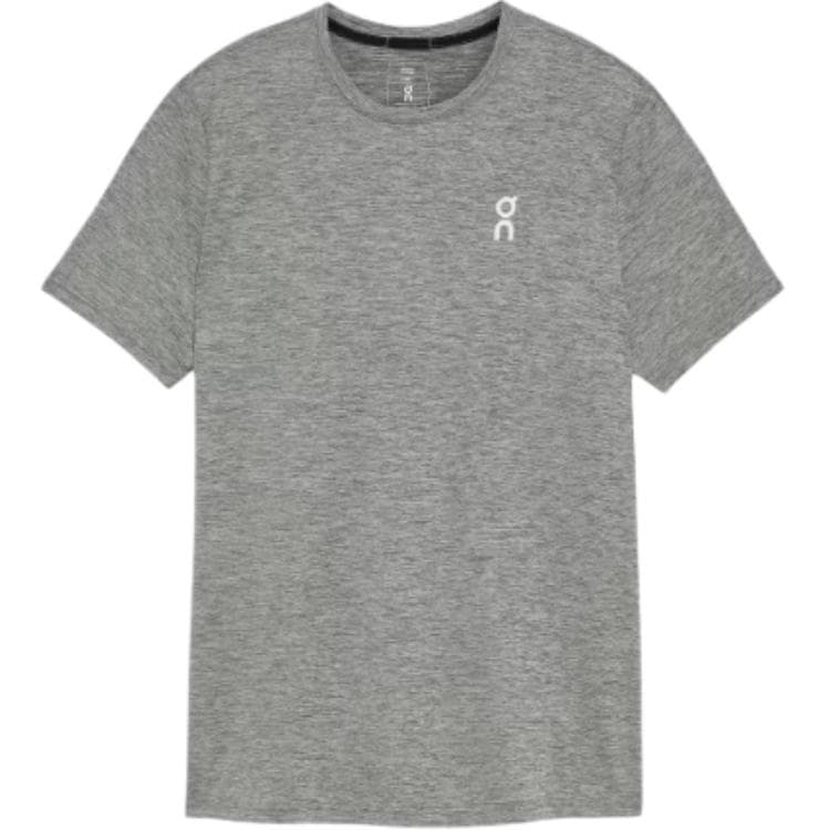 On Round Neck Pullover Short Sleeve T-Shirt Men Tops Gray 1ME10431732 L
