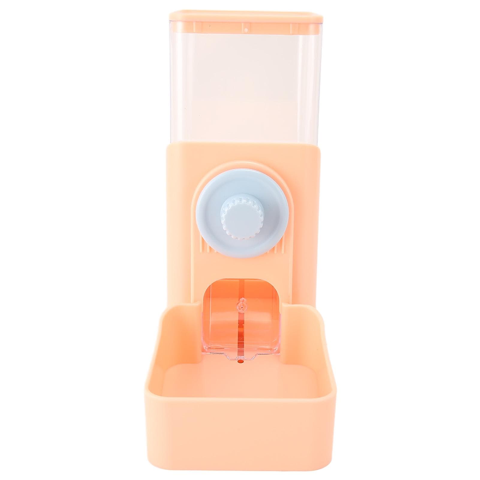 Pet Auto Gravity Feeder Automatic Large Capacity Leakproof Pet Feeder Station for Cat Dog Pink L(for 6.5-9kg) pink