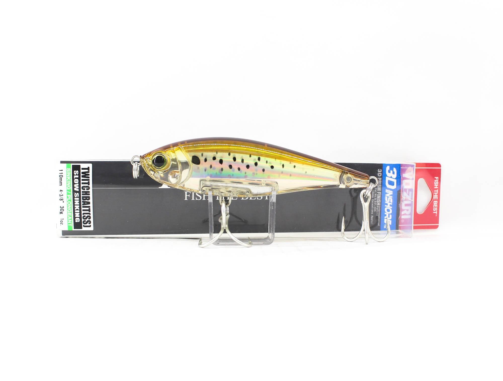 Yo Zuri Duel 3D Inshore Twitchbait 110SS Slow Sinking Lure R1348-HPBK 9397