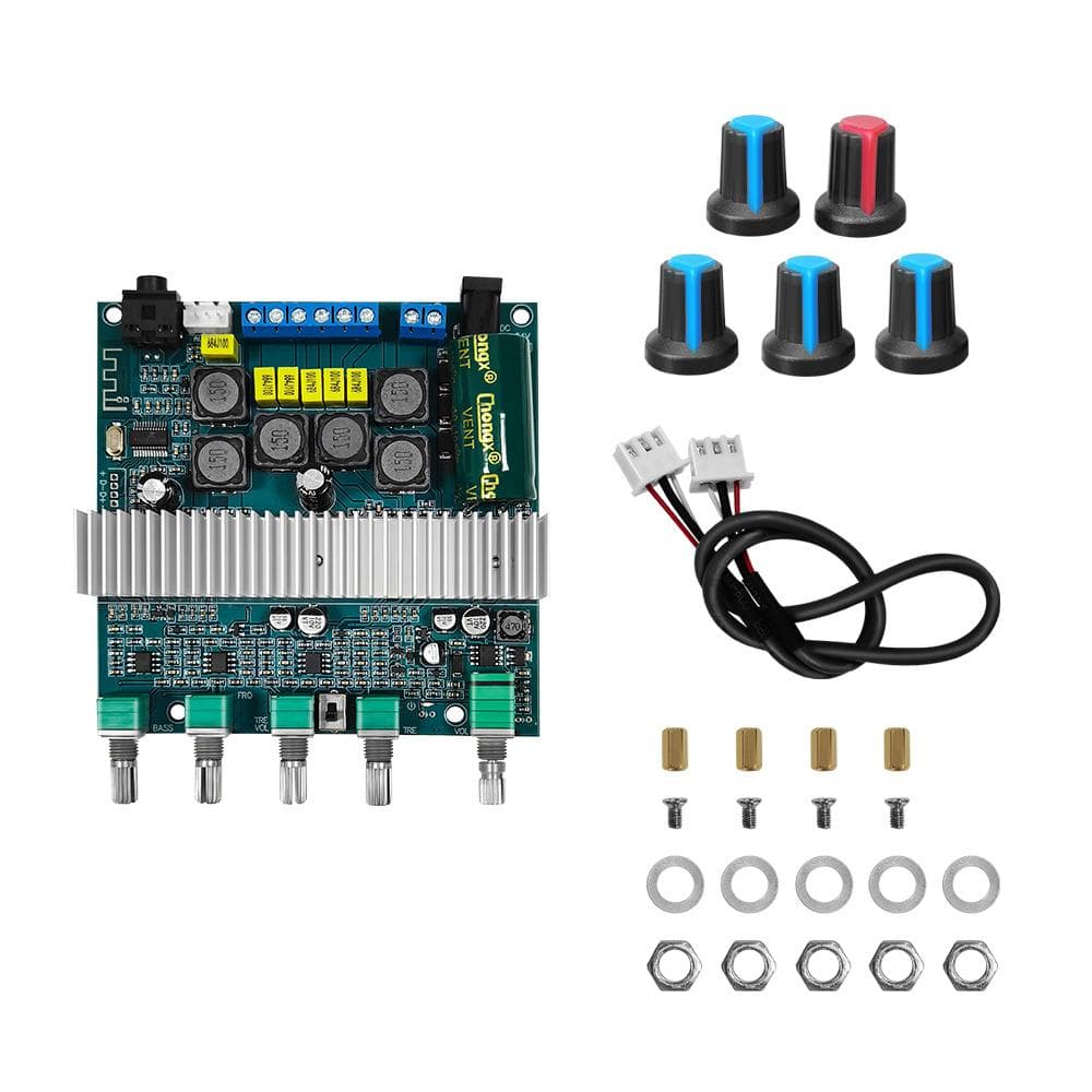 TPA3116 BT5.0 Audio Power Amplifier Board Powerful Sound Amplifier Speaker Amp Board 50W+50W multicolour