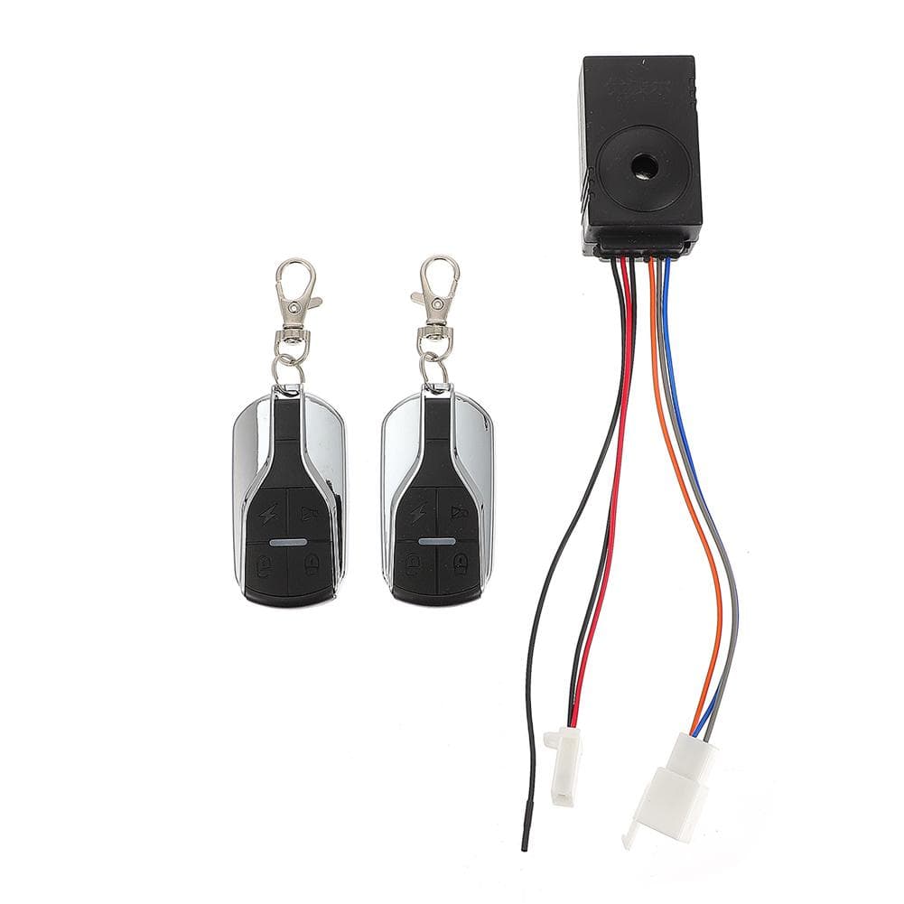 Ebike Anti-theft Lock One-button Start Remote Control Security Anti-theft Device Electric Bicycle Accessories black