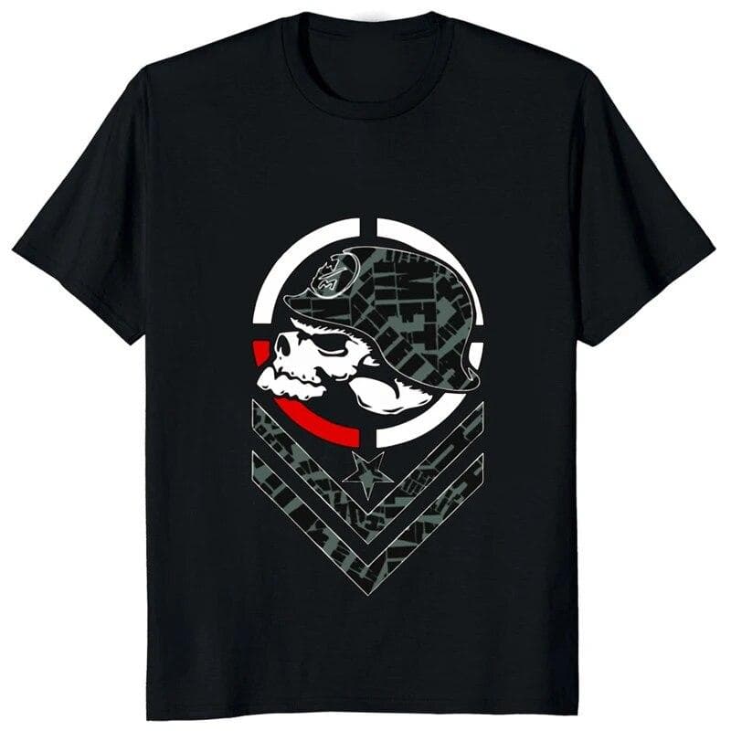 Fashion Metal Mulisha Printed Elastic T-shirt Hip Hop Streetwear Hipster Unisex T Shirt Loose Breathable Comfortable Women Tees L