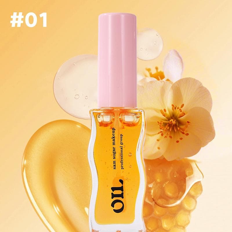 Water Light Honey Essence Lip Oil Long Lasting Moisturizing Fruity Shimmer Jelly Reduce Lip Lines Liquid Lip Gloss Makeup