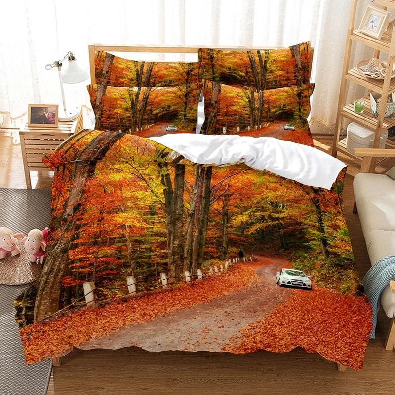 bedding set duvet cover set 3d bedding digital printing bed linen queen size bedding set fashion design EU single(135x200cm)