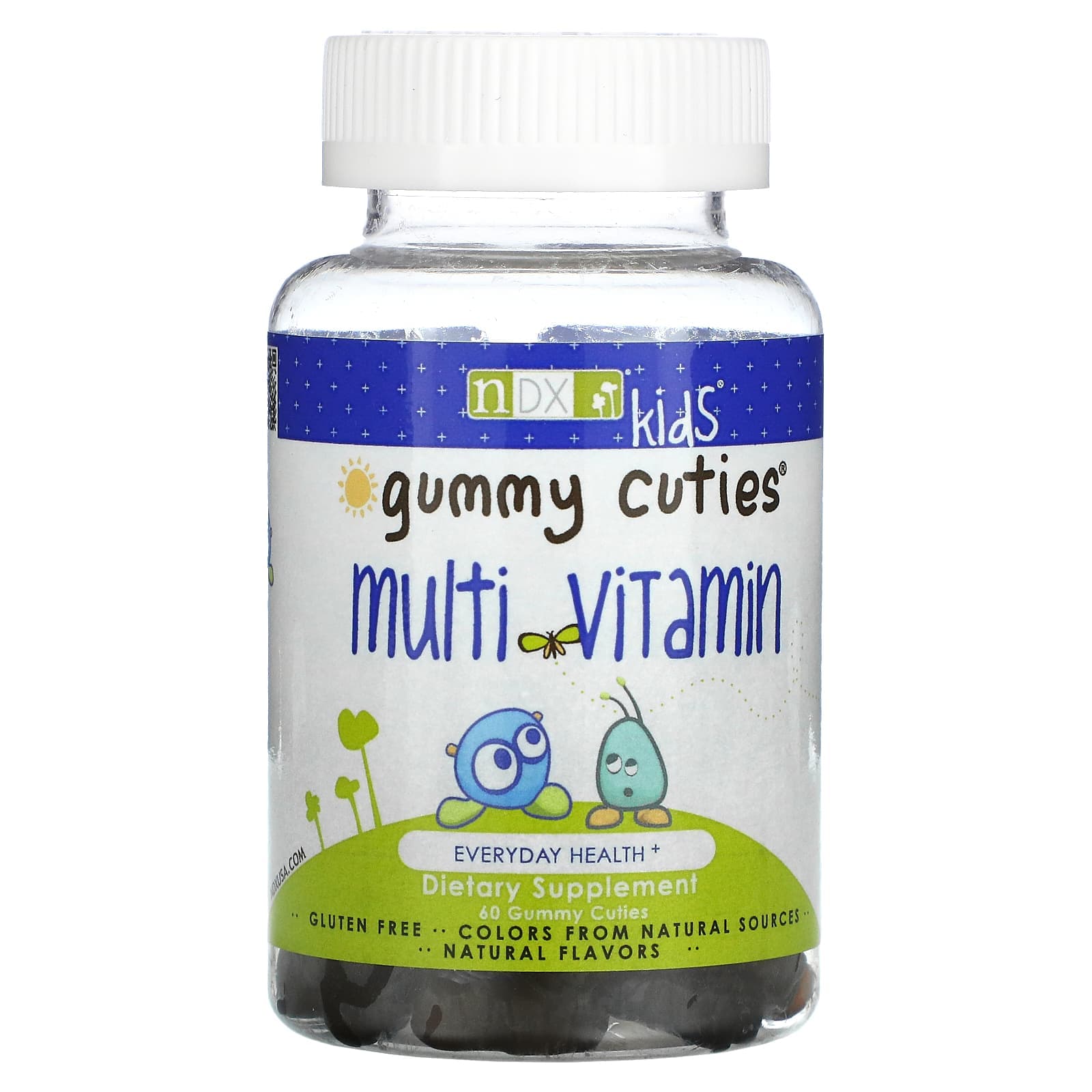 Natural Dynamix (NDX), Gummy Cutie, Children's Multi-Vitamin, 60 Pieces
