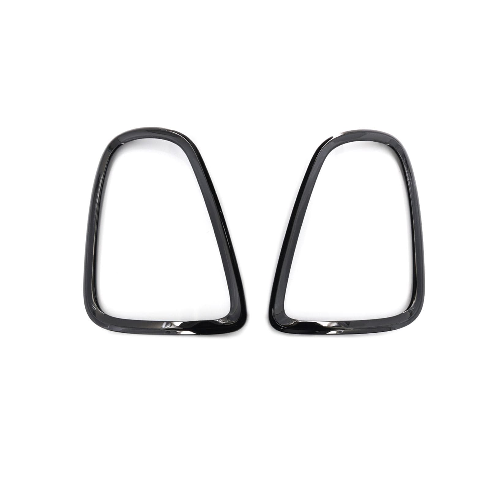 Tail Light Lamp Trim Ring 2pcs Replacement for BMW Mini Cooper R56 R57 R58 R59 2007-2014 black
