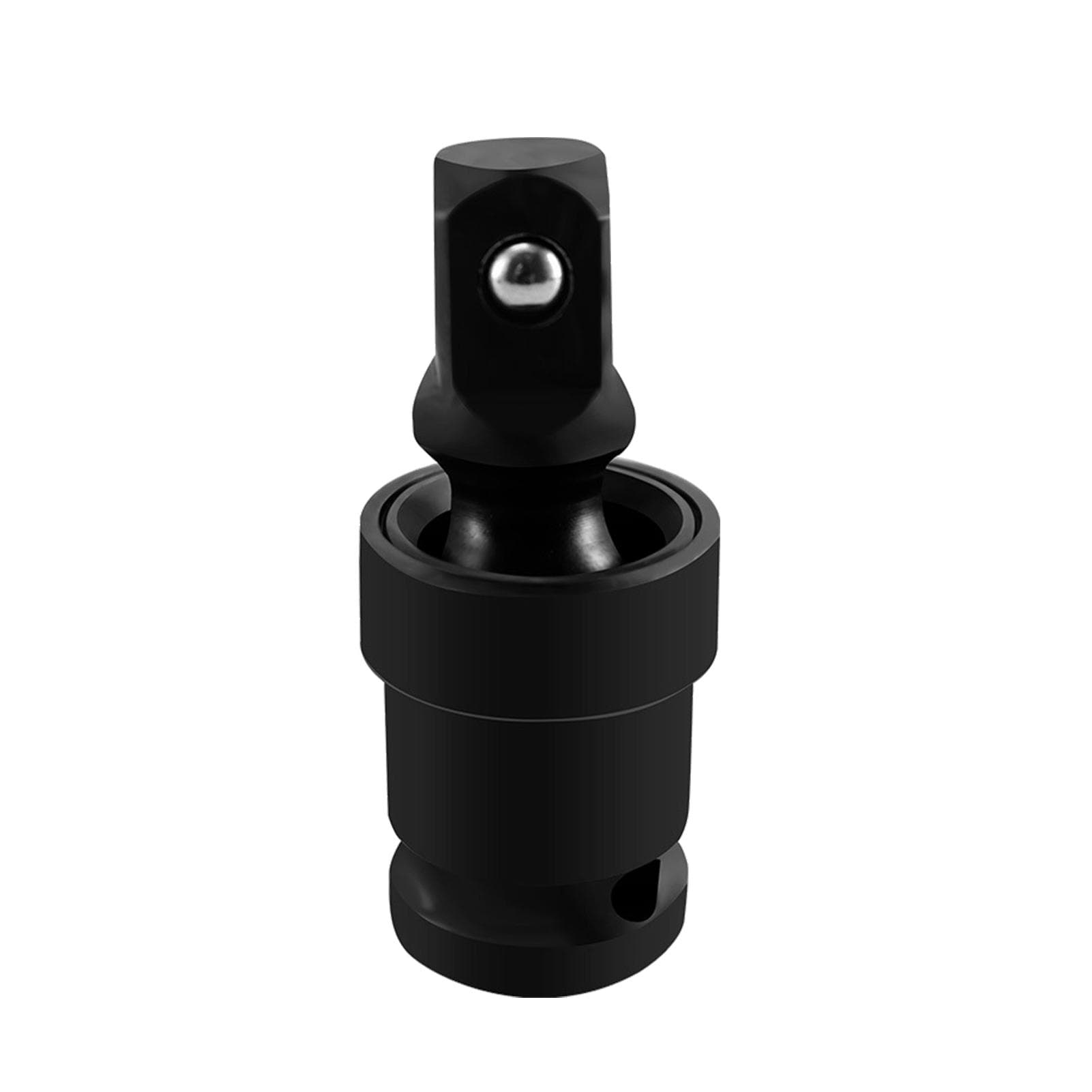 Electric Wrench Adapter 1/2-Inch Carbon Steel Adapter 90 Degrees Sleeve Adapter for Ratchet 360 degrees black