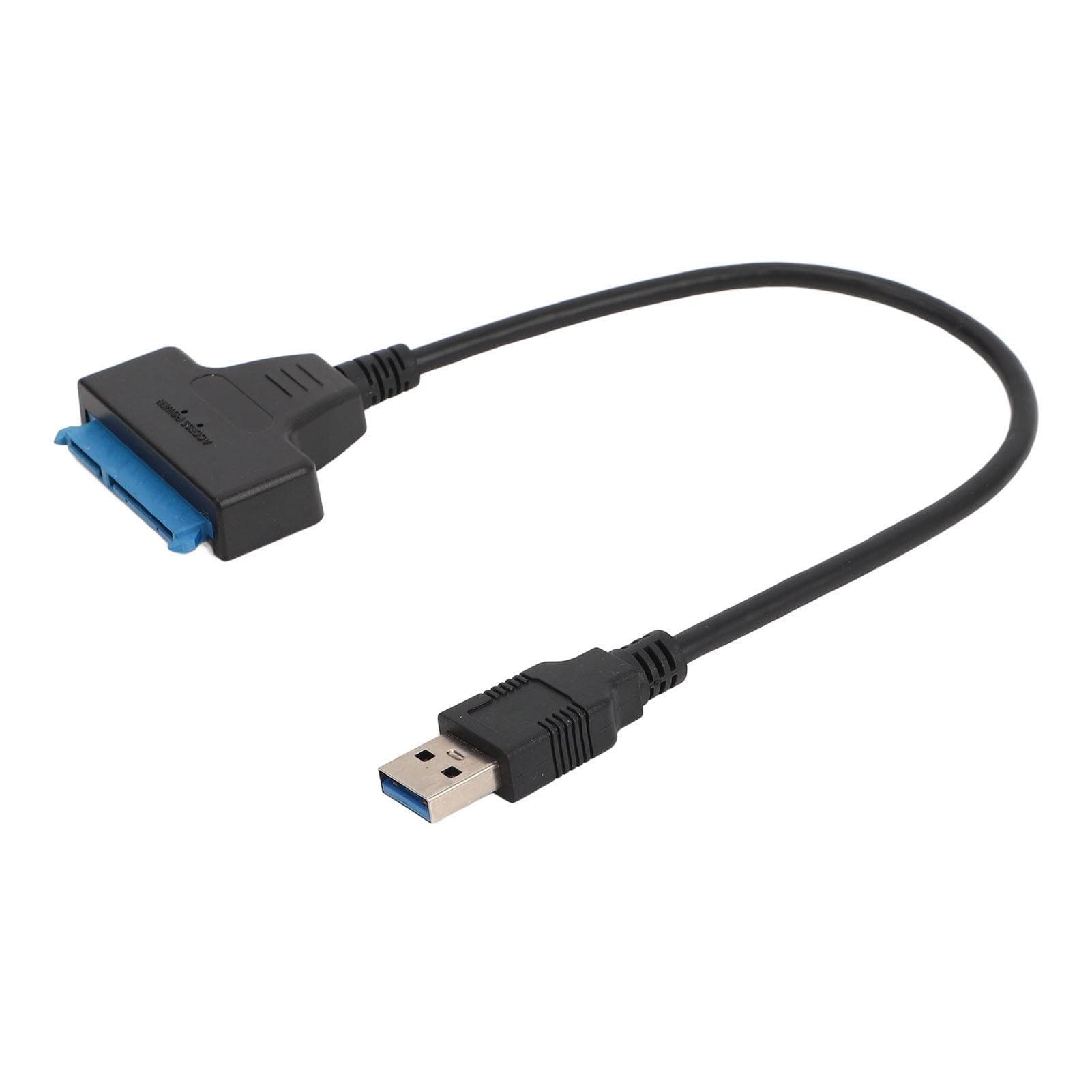 SATA to USB3.0 Adapter Cable Support UASP 6Gbps Hard Drive Converter for 2.5 Inch HDD SSD for