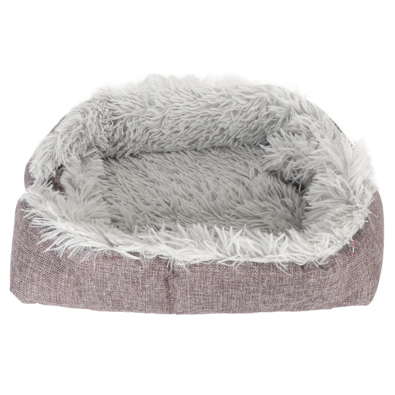 Pet Car Seat Soft Removable Machine Washable Plush Dual Purpose Puppy Cushion Bed for Small Cats