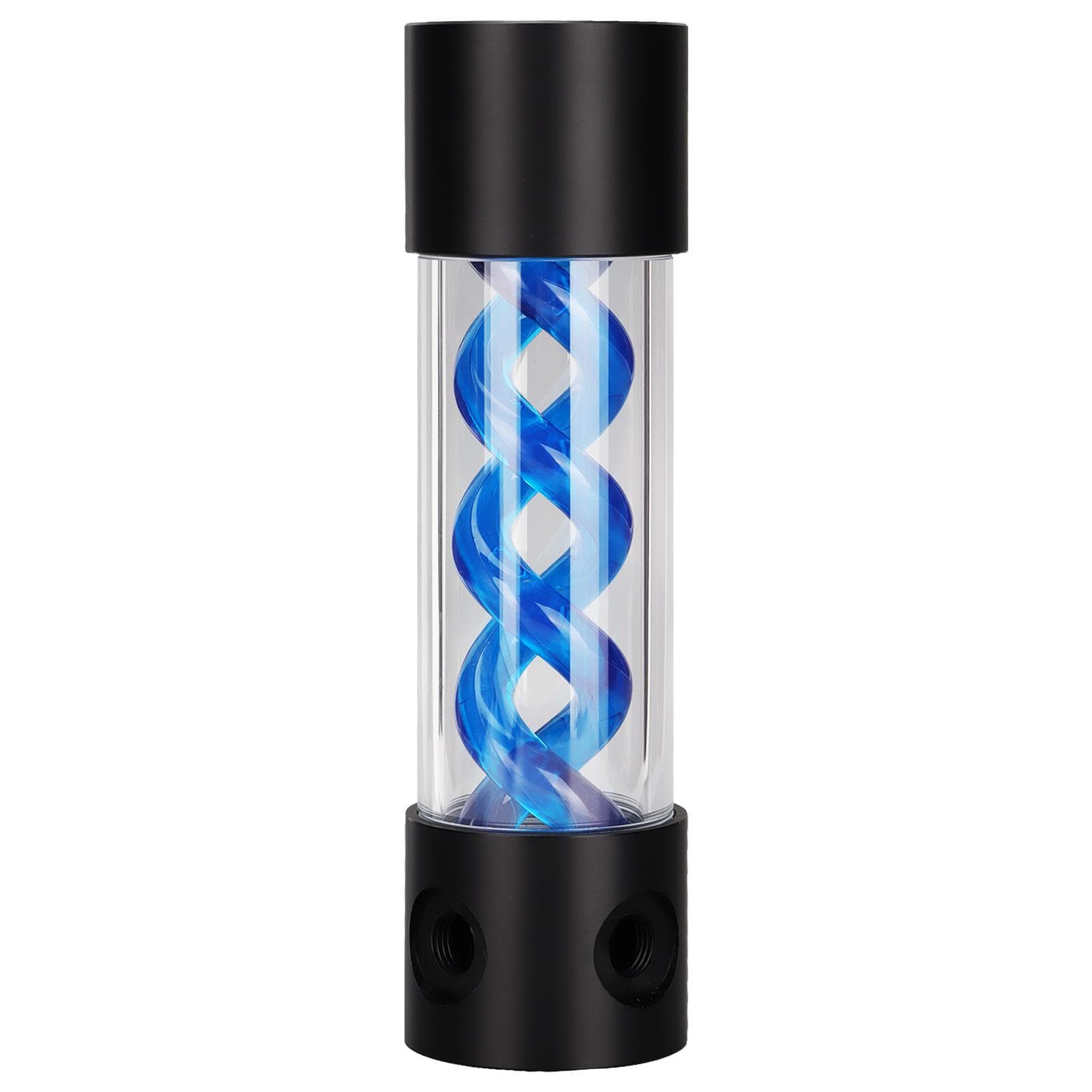 Water Cooling Reservoir 200mm7.9in Length G14in Thread 50mm2.0in Diameter 4 Interfaces Open