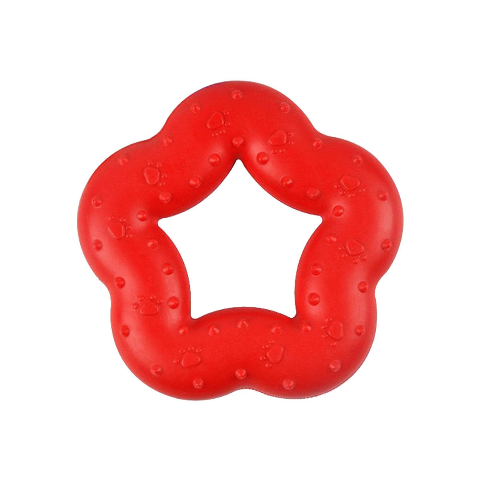 Dog Chew Toy for Aggressive Chewers Bite Resistant Safe Durable TPR Tough Dog Teething Toys for
