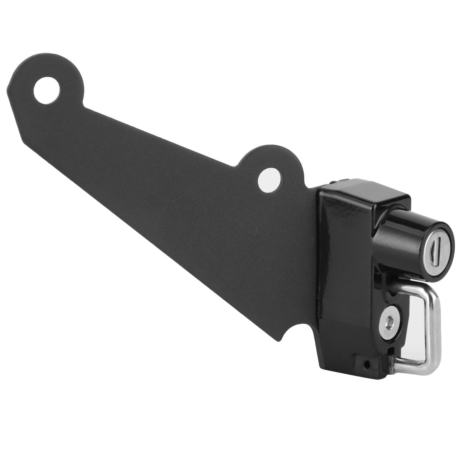 Motorcycle Helmet Lock Kit with 2 Keys Mounting Gasket Fit for Kawasaki Z1000Ninja 1000