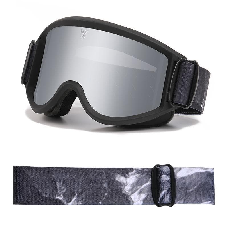 Windproof Ski Goggles Anti-Fog Snowboard Glasses Winter Cycling Motorcycle Tactical Sunglasses Ski Mask