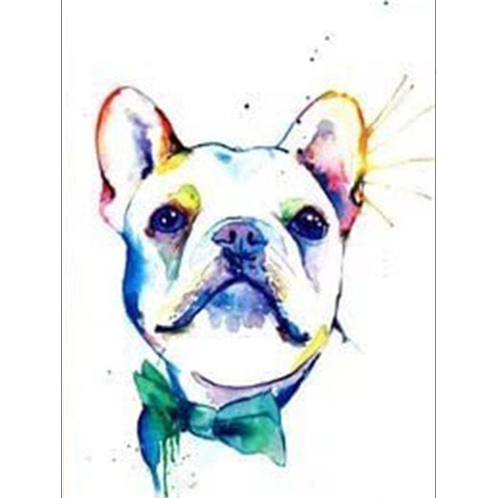 Diamond Painting Dog Diamond Embroidery Animal Mosaic Crystal Picture Of Rhinestones 20X30CM