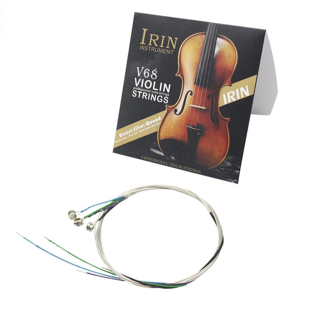 Universal 10 Sets (E-A-D-G) Violin String Steel Core Nickel-silver Wound
