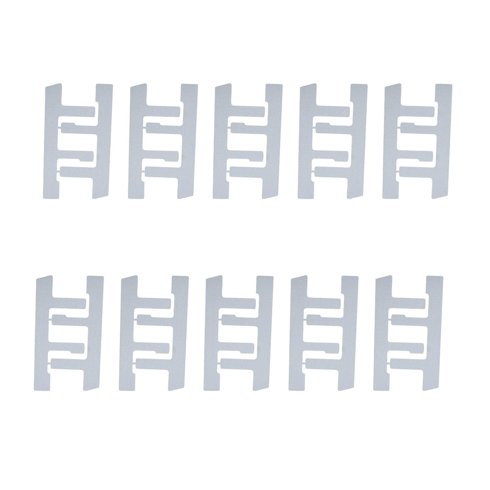 10pcs Switch Box Support Electrical Box F Clips Box Mounting Straps Loose Outlet Fix for Use with