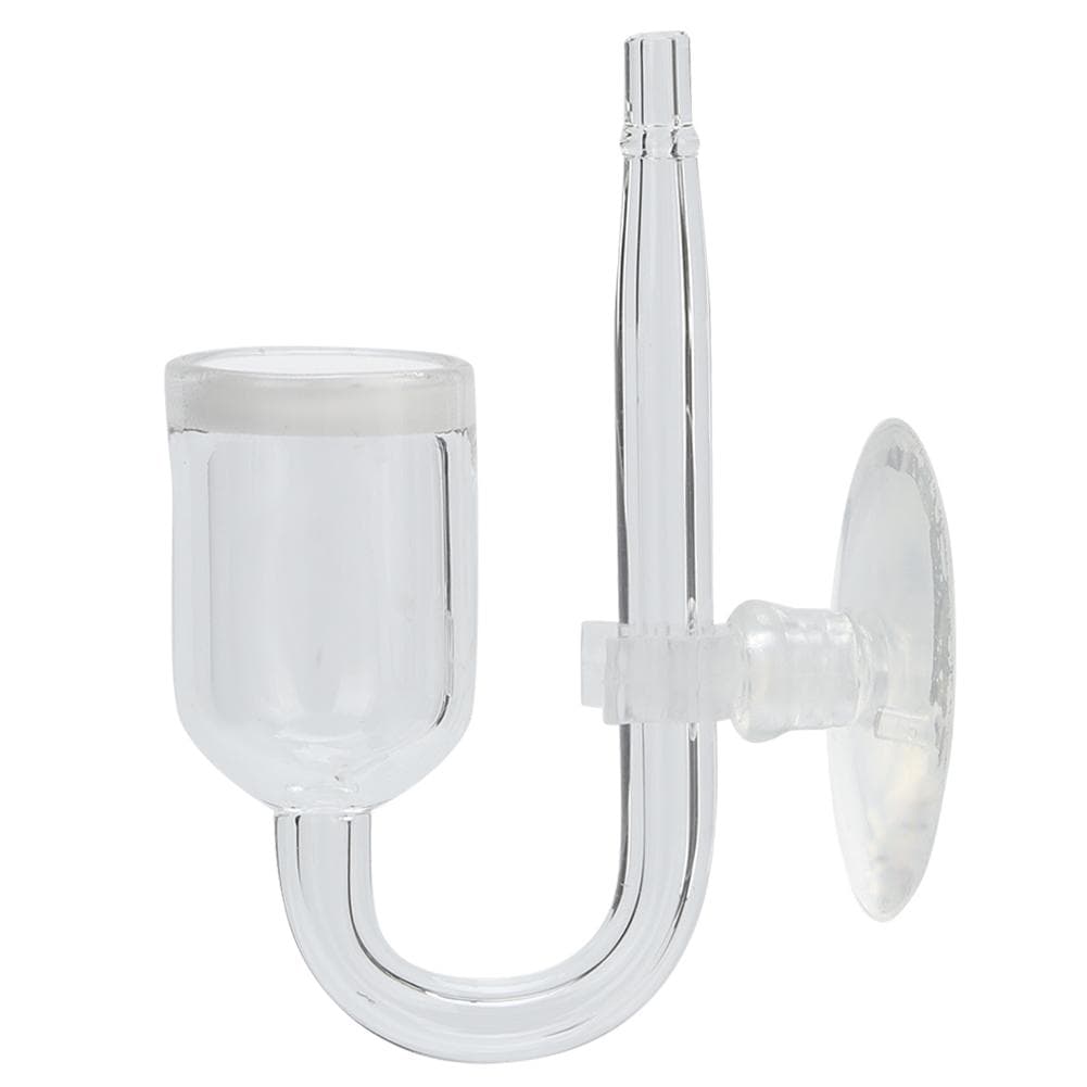 High Transparent Glass Aquarium Carbon Dioxide Refiner Fish Tank CO2 Dissolver Diffuser Atomizer