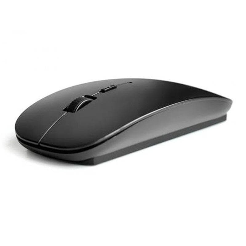 Fashion Ultra Thin Slim 2.4 GHz USB Wireless Optical Mouse Mice Receiver For Computer PC Laptop black