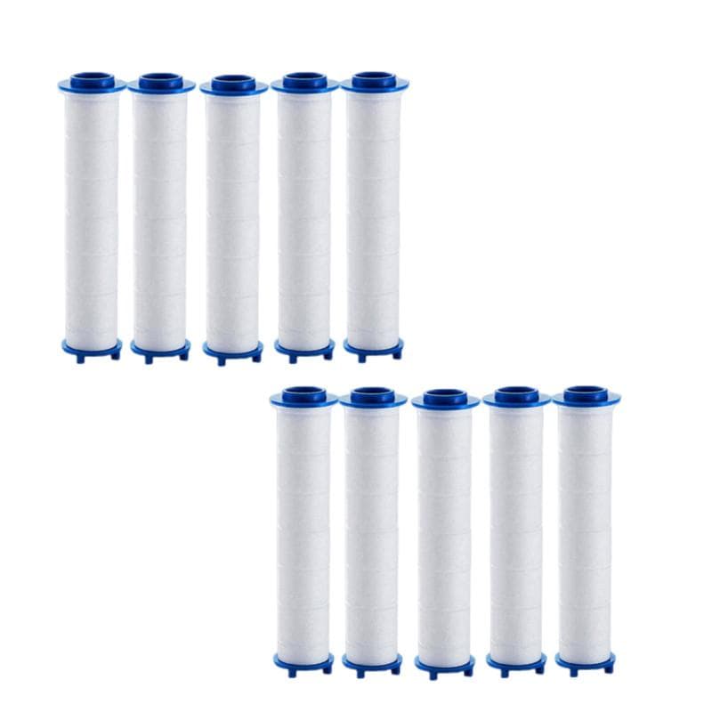 10Pcs Replacement Shower Filter for Held Showerhead - High Output Shower Water Filter to Remove Chlorine Fluoride and Hard Water 10 Pcs