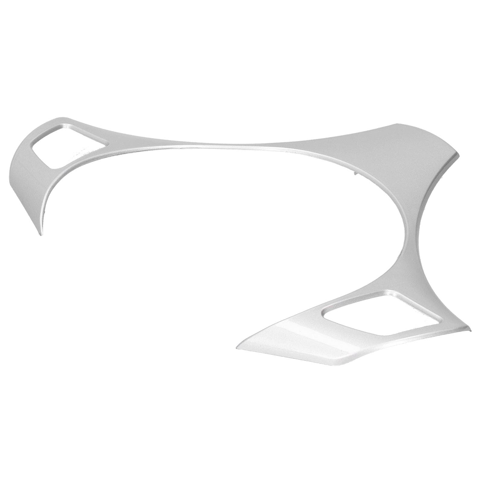 Steering Wheel Button Trim Cover Car Interior Decoration Fits for 3 Series E90 2006?2012Silver silver