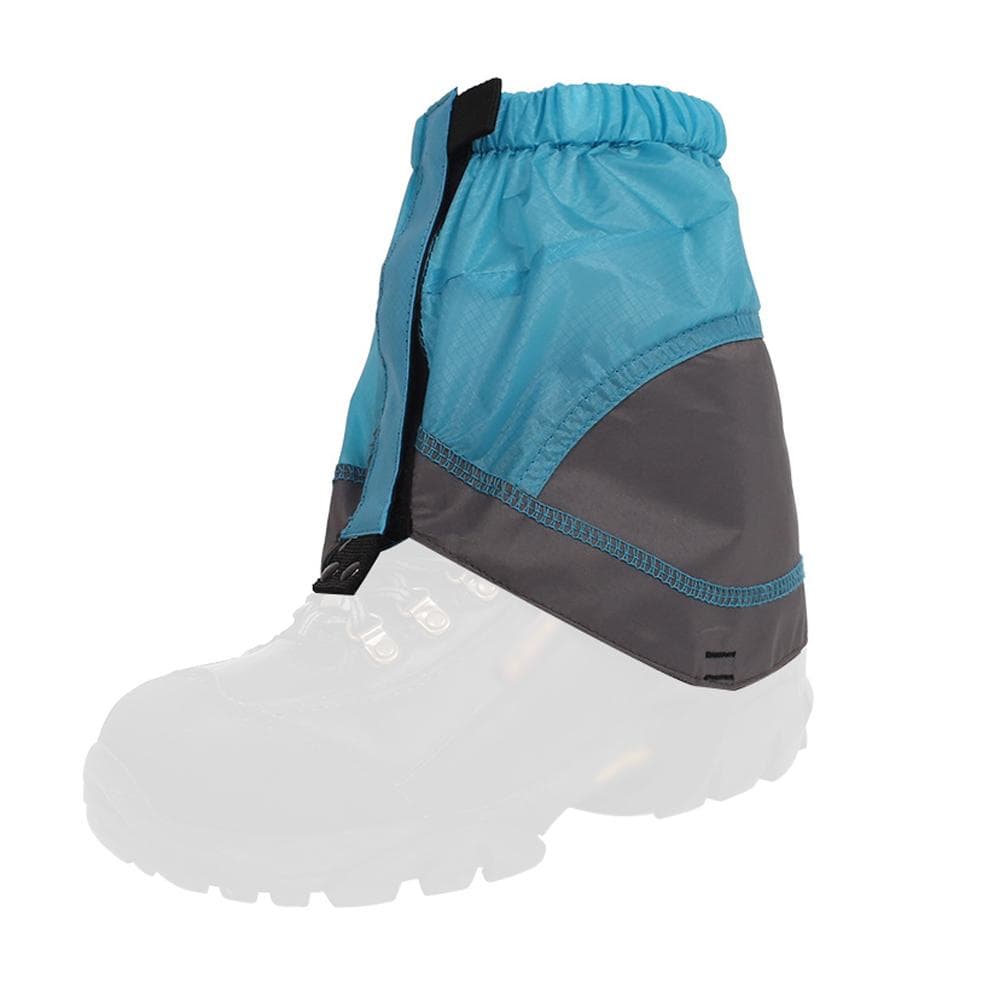 Outdoor Gaiters Sleeve Leg Protector Climbing Ankle Sleeve Snowfield Desert Walking Waterproof blue
