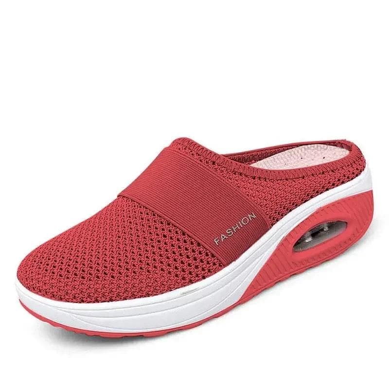 Women Wedge Slippers Premium Slippers Vintage Anti-slip Casual Female Platform Retro Shoes Plus Size Orthopedic Diabetic Sandals 41