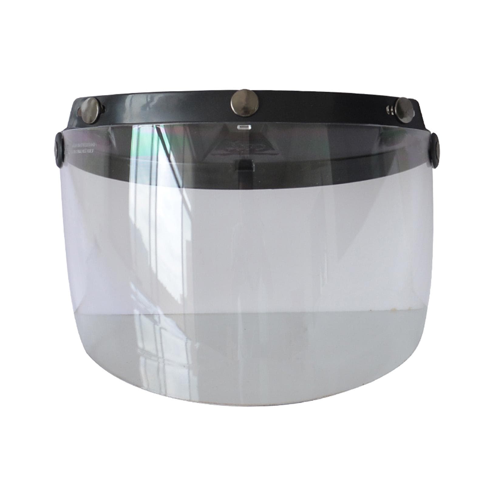 Motorcycle Anti-UV Anti-Scratch Helmets Lens Fashion Visor Wind Shield Lens Universal for Standard transparent