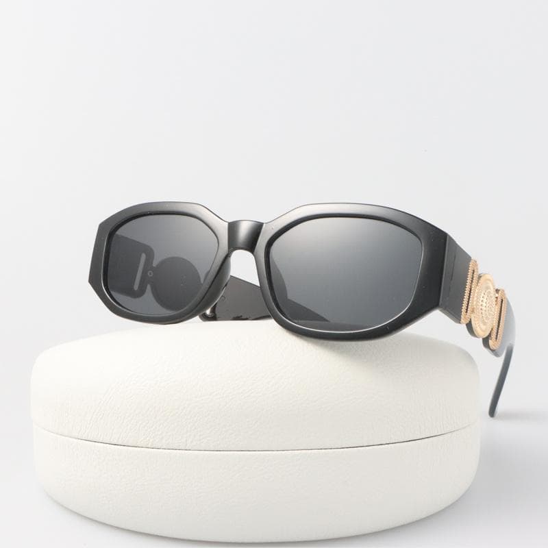 Square Irregular Vintage Sunglasses Men Designer Brand Polygon Candy Colors Sun Glasses Male Fashion Outdoor Oculos De Sol No box