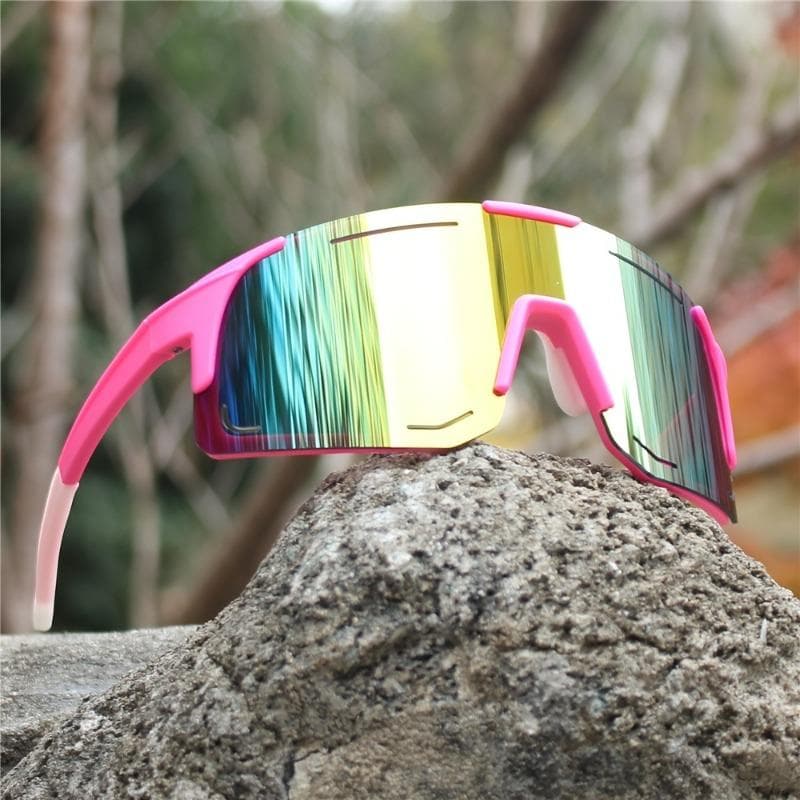 Unisex Mixed Color Cycling Glasses for Outdoor Mountain Biking Sports with Decorative Function